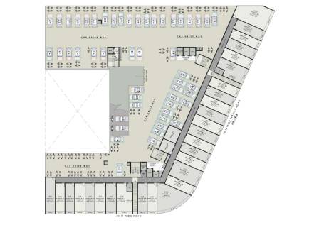 1st Podium Floor Plan Plan